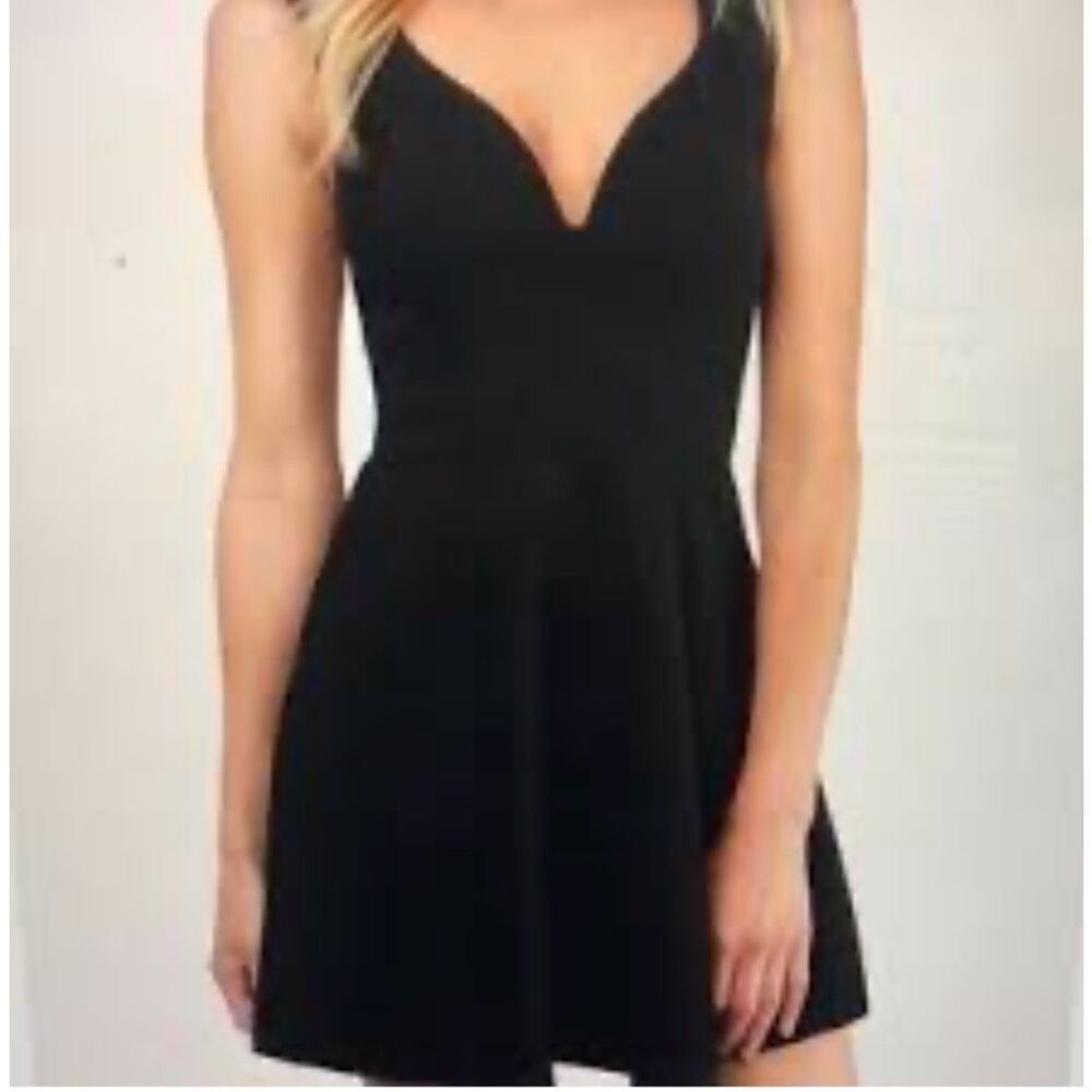 Tobi Black Mini Dress